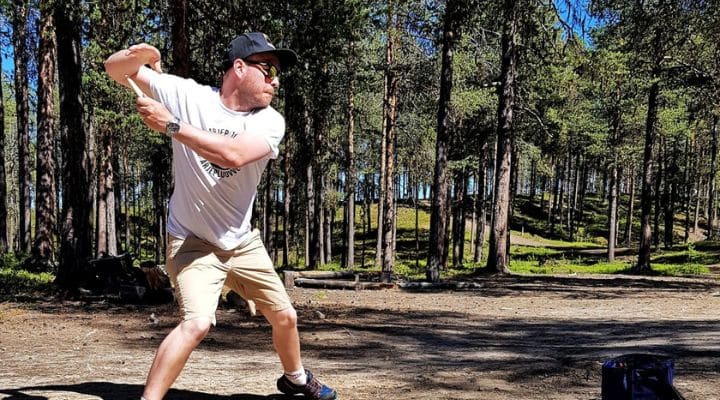 Discgolf in Arjeplog